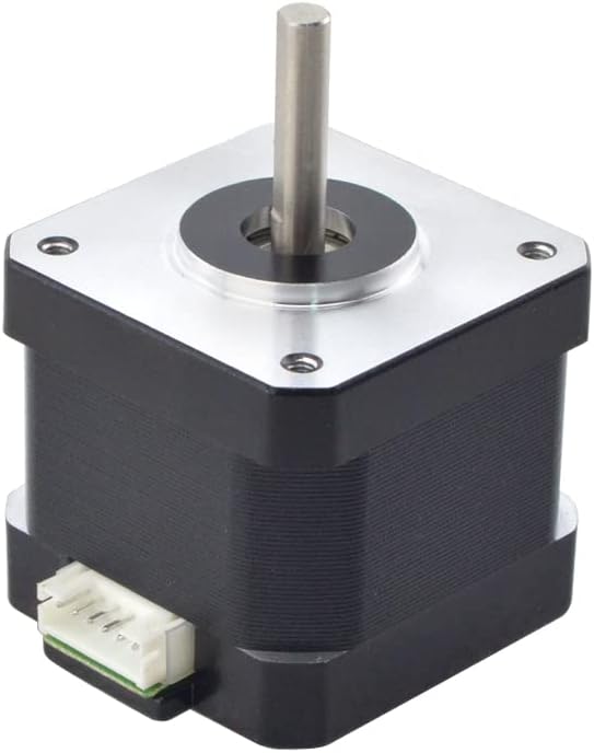 STEPPERONLINE Nema 17 Stepper Motor Bipolar 1.5A 42Ncm 42x42x38mm 1.8deg 4 Wires with 1m Cable and Connector (1 Pack) - Image 5