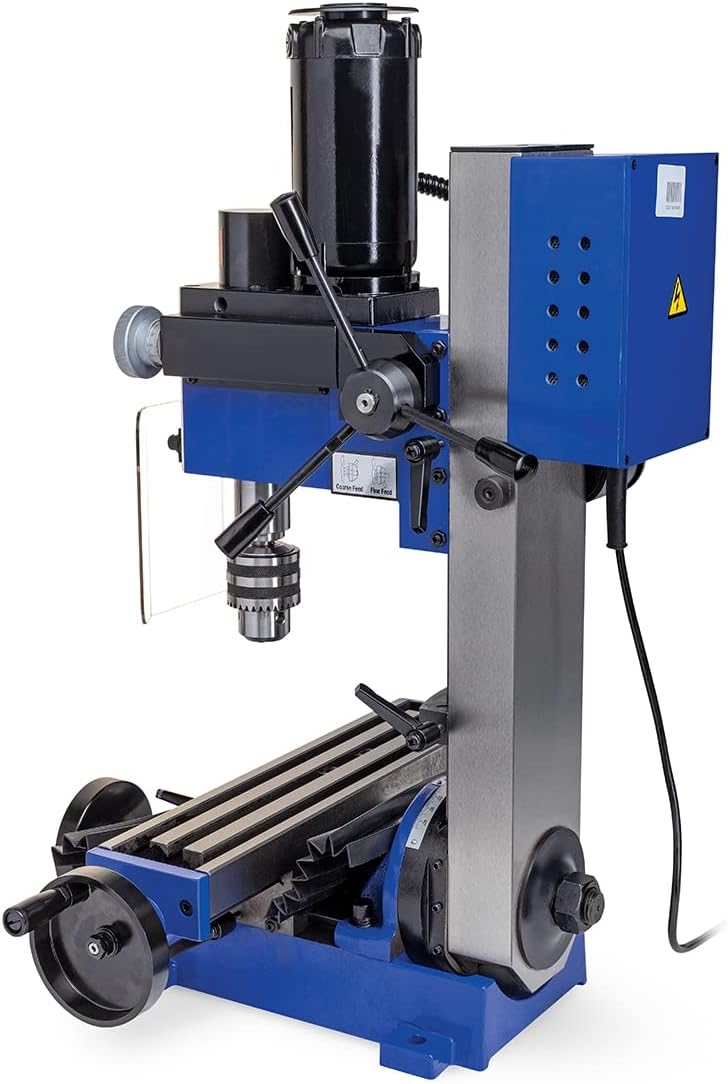 Eastwood Benchtop Mini Fabrication Metal Milling Machine 4 Inch x 16 Inch, 3/4 HP - Image 2