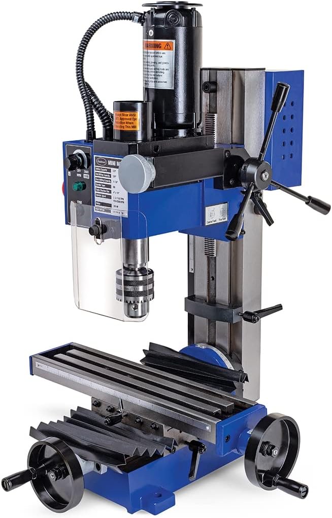 Eastwood Benchtop Mini Fabrication Metal Milling Machine 4 Inch x 16 Inch, 3/4 HP - Image 3
