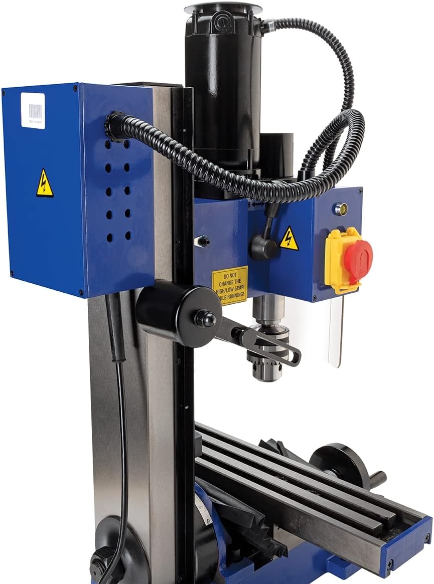 Eastwood Benchtop Mini Fabrication Metal Milling Machine 4 Inch x 16 Inch, 3/4 HP - Image 8