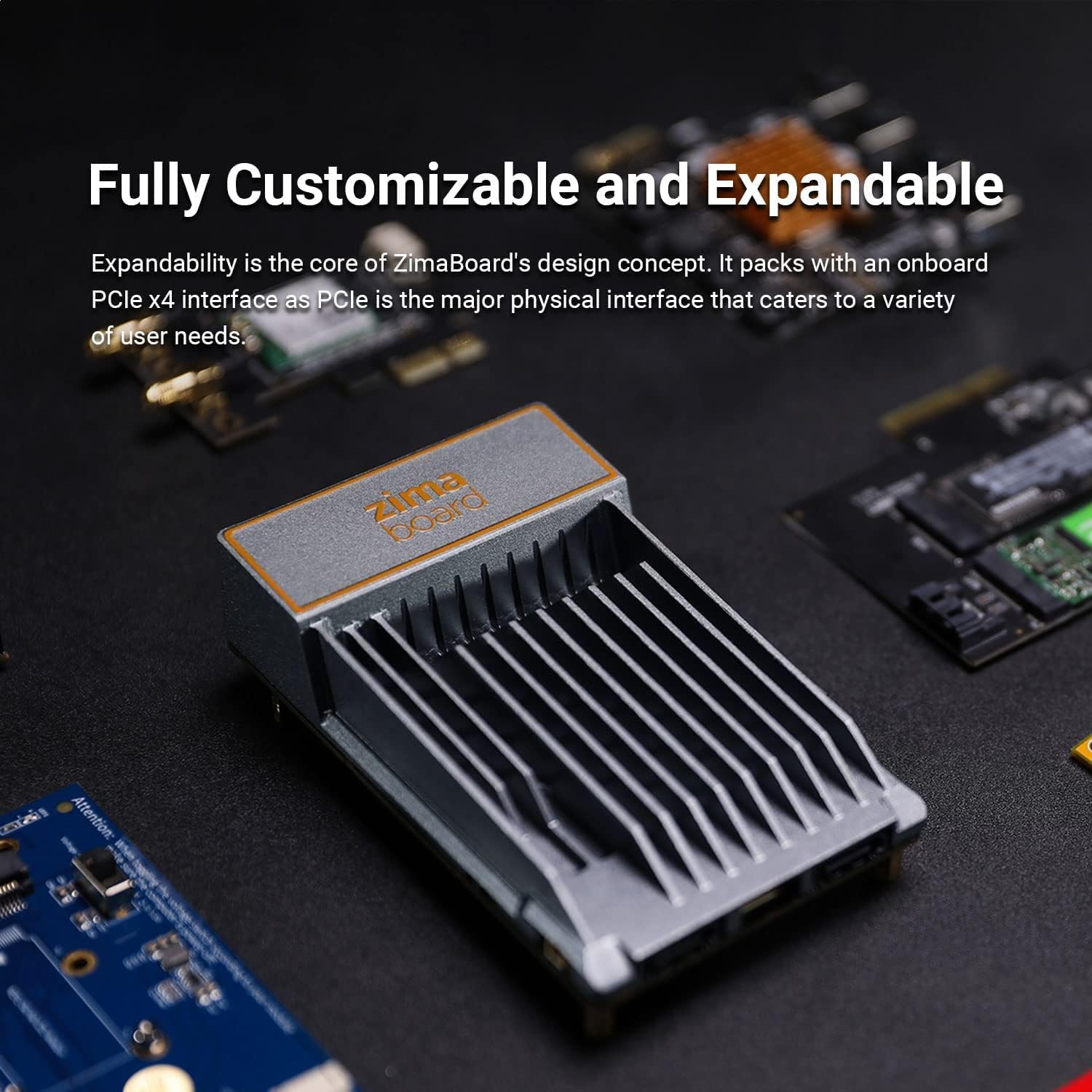 832 Single Board Server Router X86 Single Board Computer Personal Cloud Network Attached Storage 4K Media Server Dual Gigabit Gateway - PCIe x4 SATA 6.0 Gb/s for HDD/SSD - Image 3