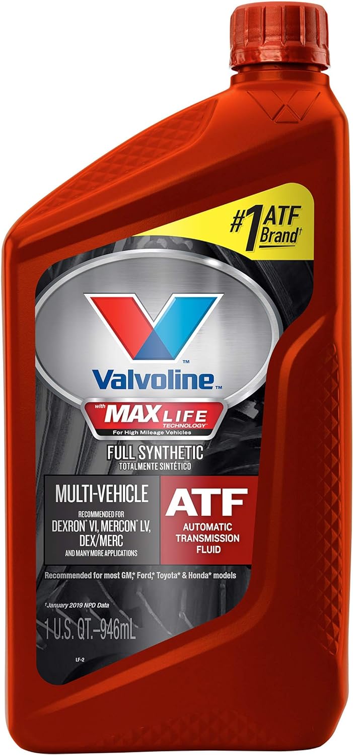 Valvoline Multi-Vehicle (ATF) Full Synthetic Automatic Transmission Fluid 1 QT