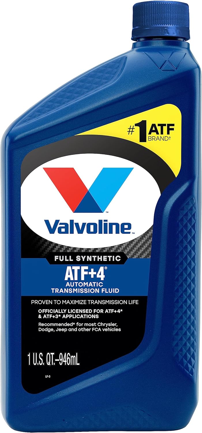 Valvoline ATF +4 Full Synthetic Automatic Transmission Fluid 1 QT