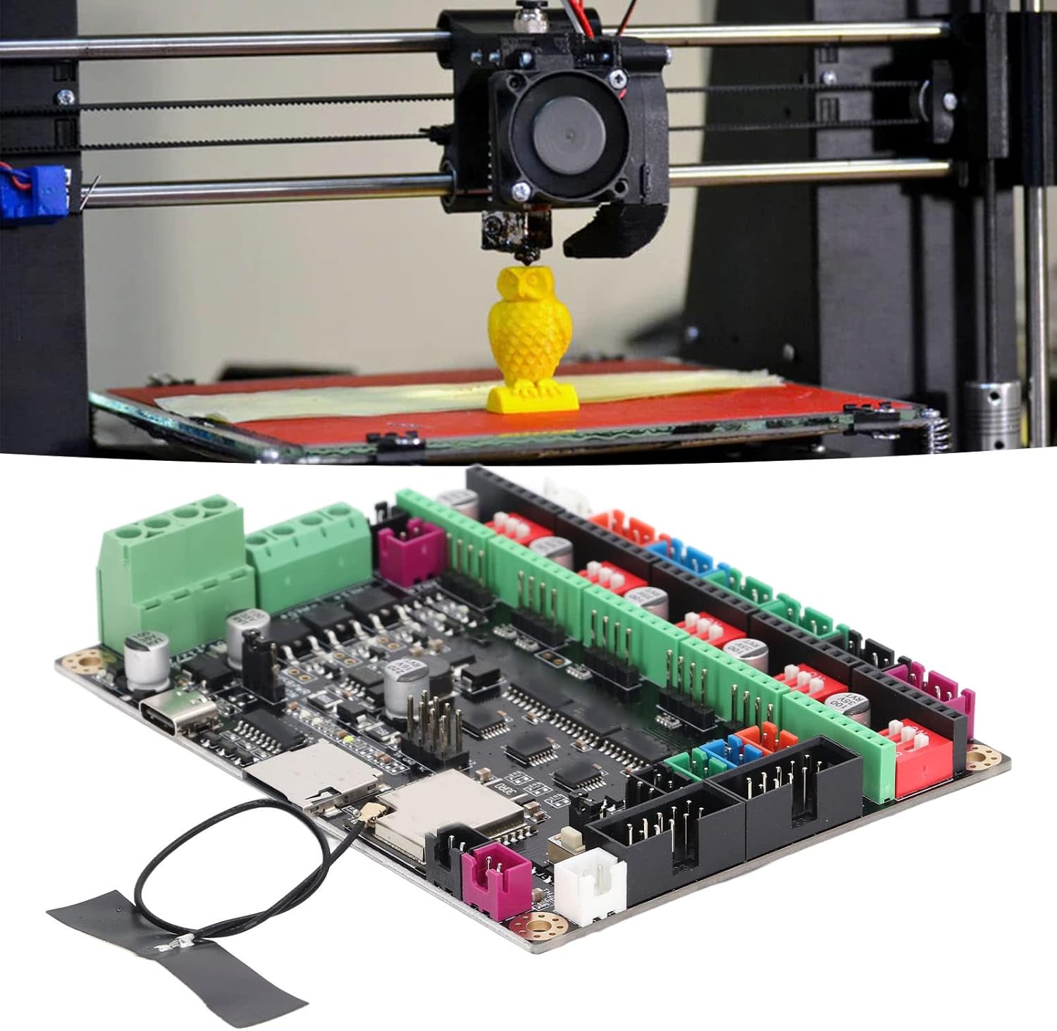 ESP32 3D Printer Motherboard 3D Printer Control Board ESP32 3D Printer Motherboard 32 Bit Control Board Additive Manufacturing Products Accessories - Image 2