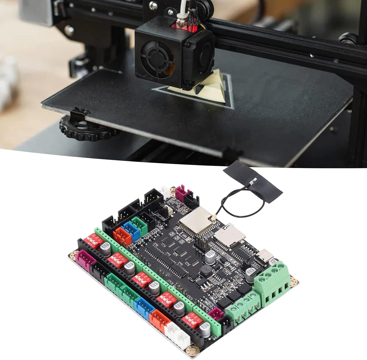 ESP32 3D Printer Motherboard 3D Printer Control Board ESP32 3D Printer Motherboard 32 Bit Control Board Additive Manufacturing Products Accessories - Image 3