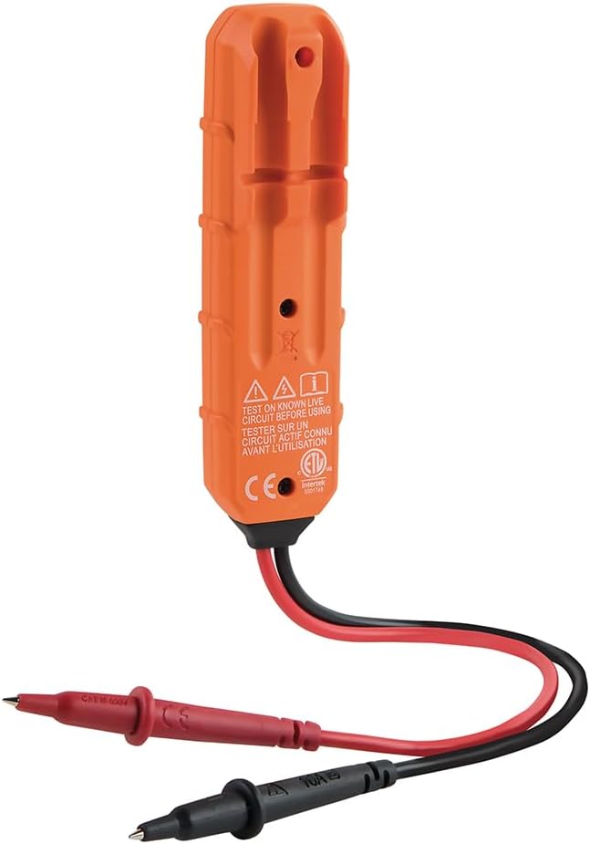 Klein Tools 80097 Beginner Tester Kit with GFCI Outlet and Receptacle Tester, Electronic Voltage Tester, Non-Contact Voltage Tester, 3-Piece - Image 12