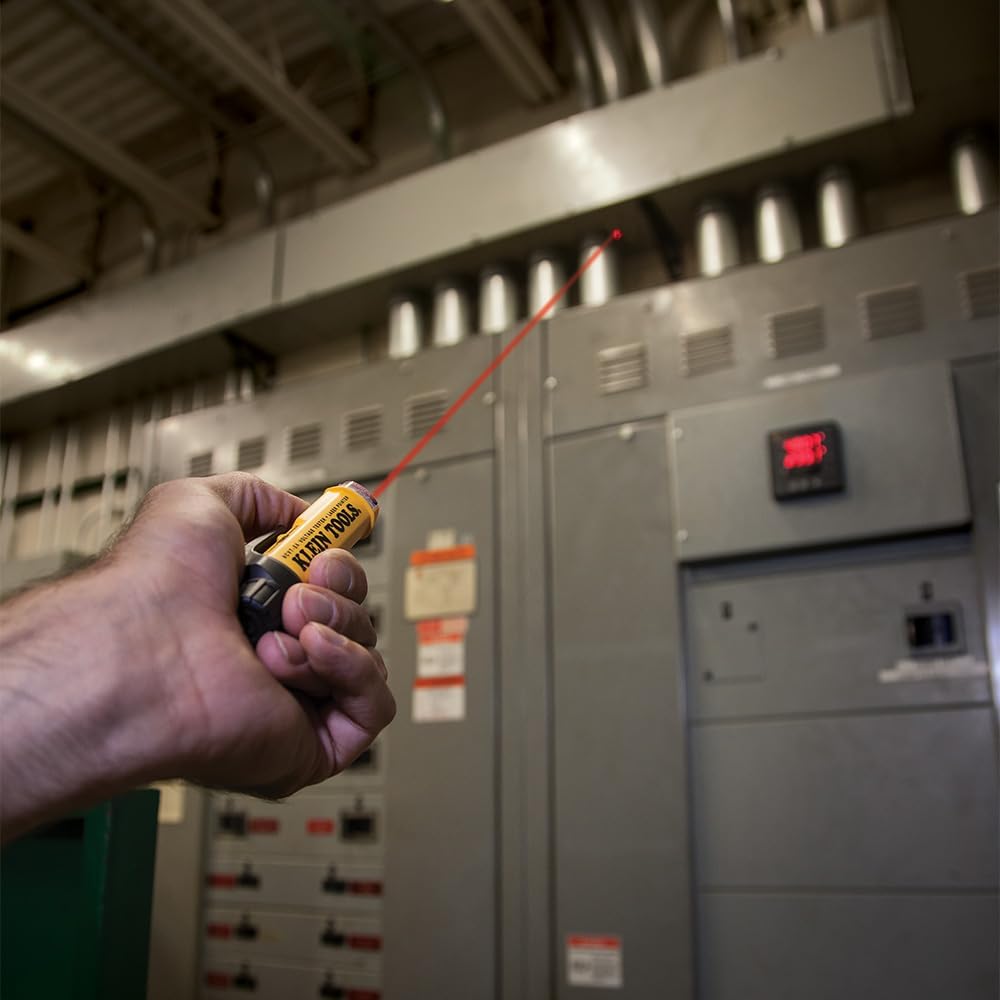 Klein Tools NCVT-5A Voltage Tester, Non-Contact Dual Range Voltage Tester Pen with Integrated Laser Pointer and Visual and Audible Alerts - Image 5