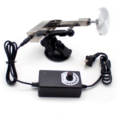 Mini Telescopic Linear Actuator with 60MM Aluminum Plate 39MM Stroke Reciprocating Mechanism Motor 12V Speed 30-190RPM Adjustable