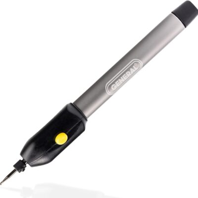 General Tools Cordless Engraving Pen for Metal - Diamond Tip Etching Tool for Engraving Toys, Sporting Goods, & Glass Gifts