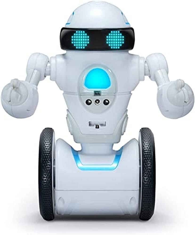WowWee MiP Arcade - Interactive Self-Balancing Robot - Play App-Enabled or Screenless Games with RC, Dancing & Multiplayer Modes