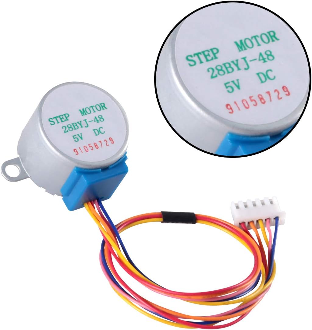 6 PCS 28BYJ-48 ULN2003 5V Stepper Motor + ULN2003 Driver Board - Image 3