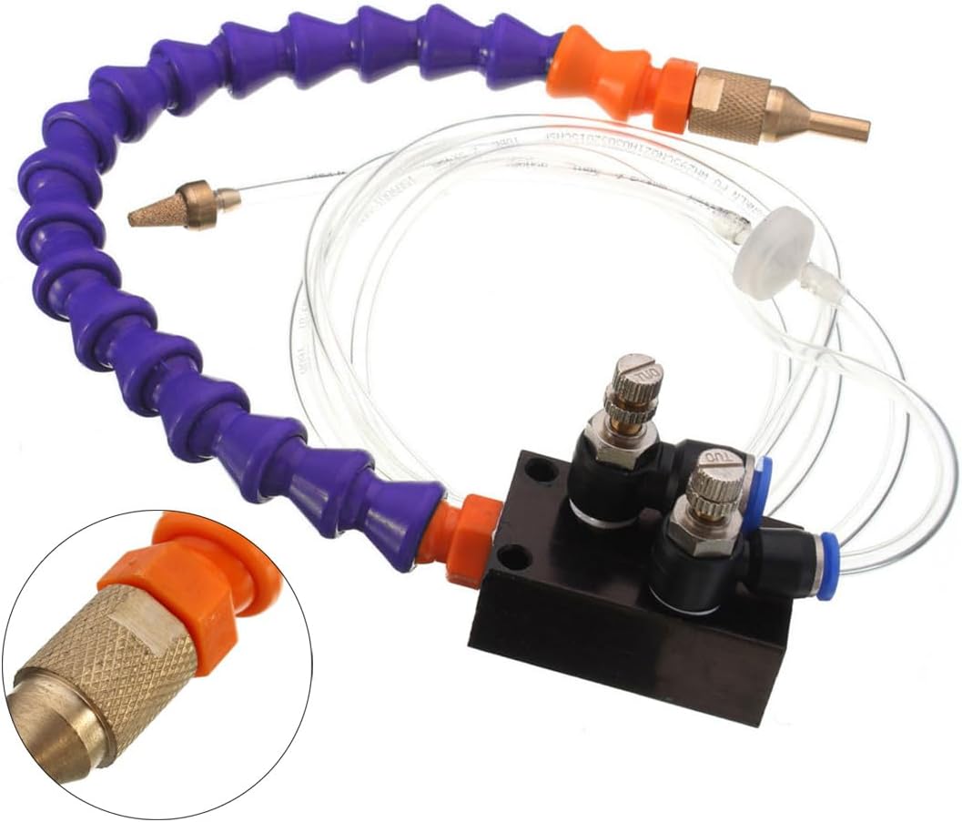 OriGlam Mist Coolant Lubrication Spray System for Metal Cutting Engraving Cooling Sprayer Machine for Air Pipe CNC Lathe Milling Drill - Image 7