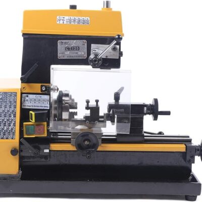 Power Milling Machines, 3-in-1 Micro Multi-function Benchtop Milling Machine with Taper, Milling Lathe Machine, Drilling & Milling Lathe Machine