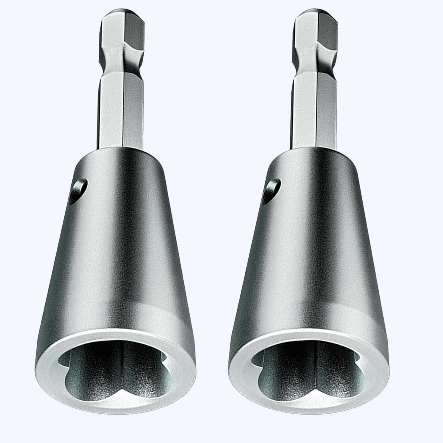 Drill Wire Twister, Wire Nut Twiter,Fast Wire Twisting Tool,Wiring Tools,Connector Driver With 6.32MM Chuck,Enhanced Wiring Efficiency (Sliver 2Pcs)