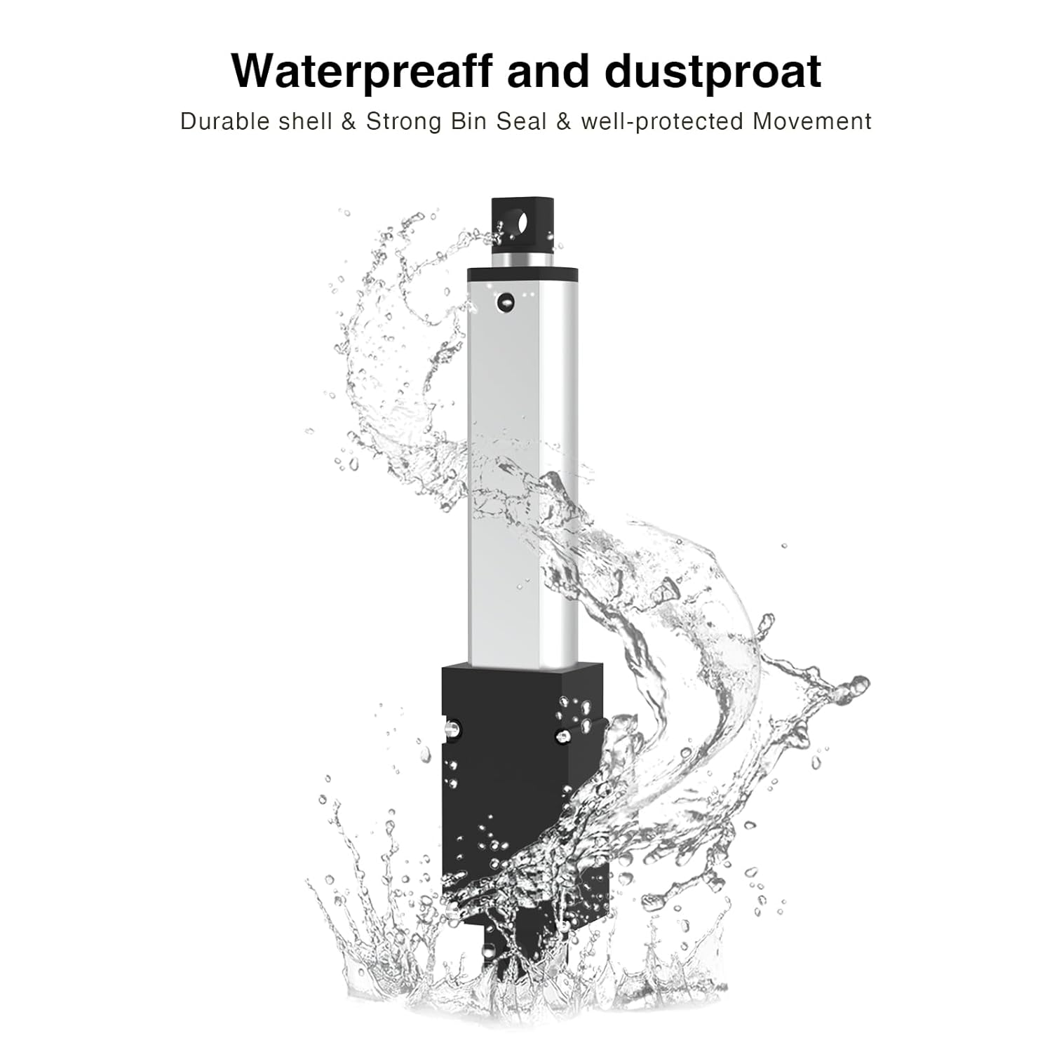 50mm 20N Mini Electric Linear Actuator 2 Inch Linear Motion Actuator 12V Actuators with Brackets for Cabinets, Robotics, Home Automation, Window Opener - Image 6
