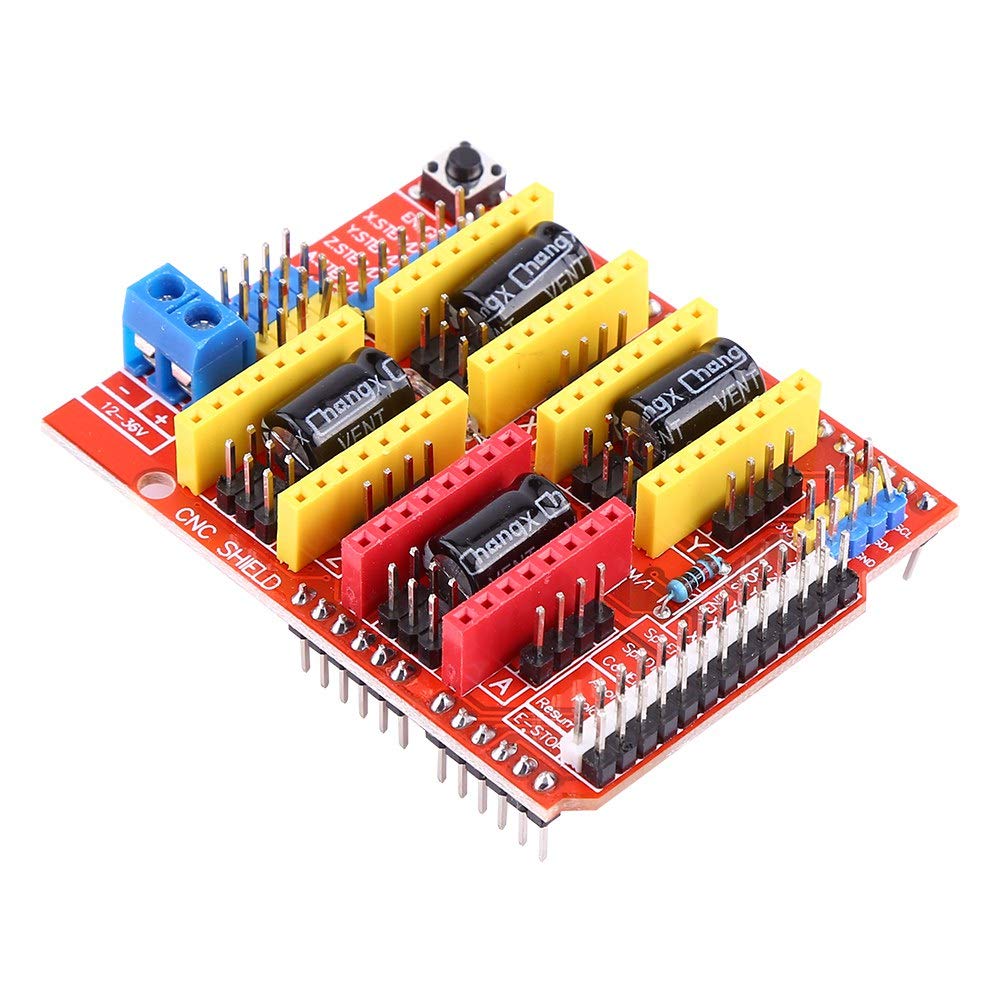 Jeanoko DC 12V to 36V CNC Shield Expansion Board+4Pcs A4988 Stepper Motor Driver for Engraver 3D Printer Additive manufacturing products - Image 6