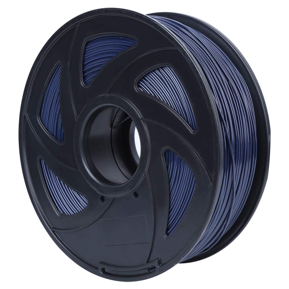 1.75mm 1KG 3D Printer Filament Neatly Wound PLA Meta Filament Bundle Blue Silk 3D Printing Material Industrial Control Additive Manufacturing Products