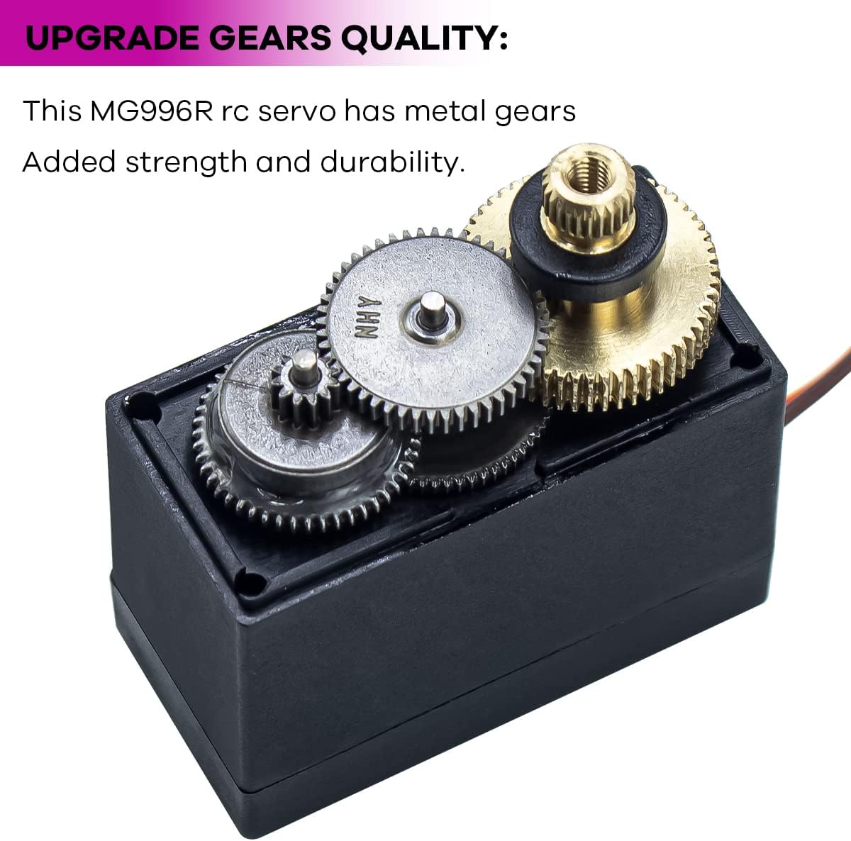 4Pack MG996R 55g Digital RC Servo Motors High Torque Metal Gear Servo for RC Car Robot Boat Helicopter - Image 2