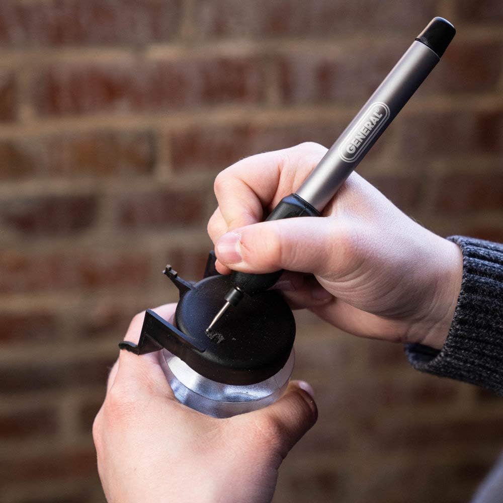 General Tools Cordless Engraving Pen for Metal - Diamond Tip Etching Tool for Engraving Toys, Sporting Goods, & Glass Gifts - Image 9