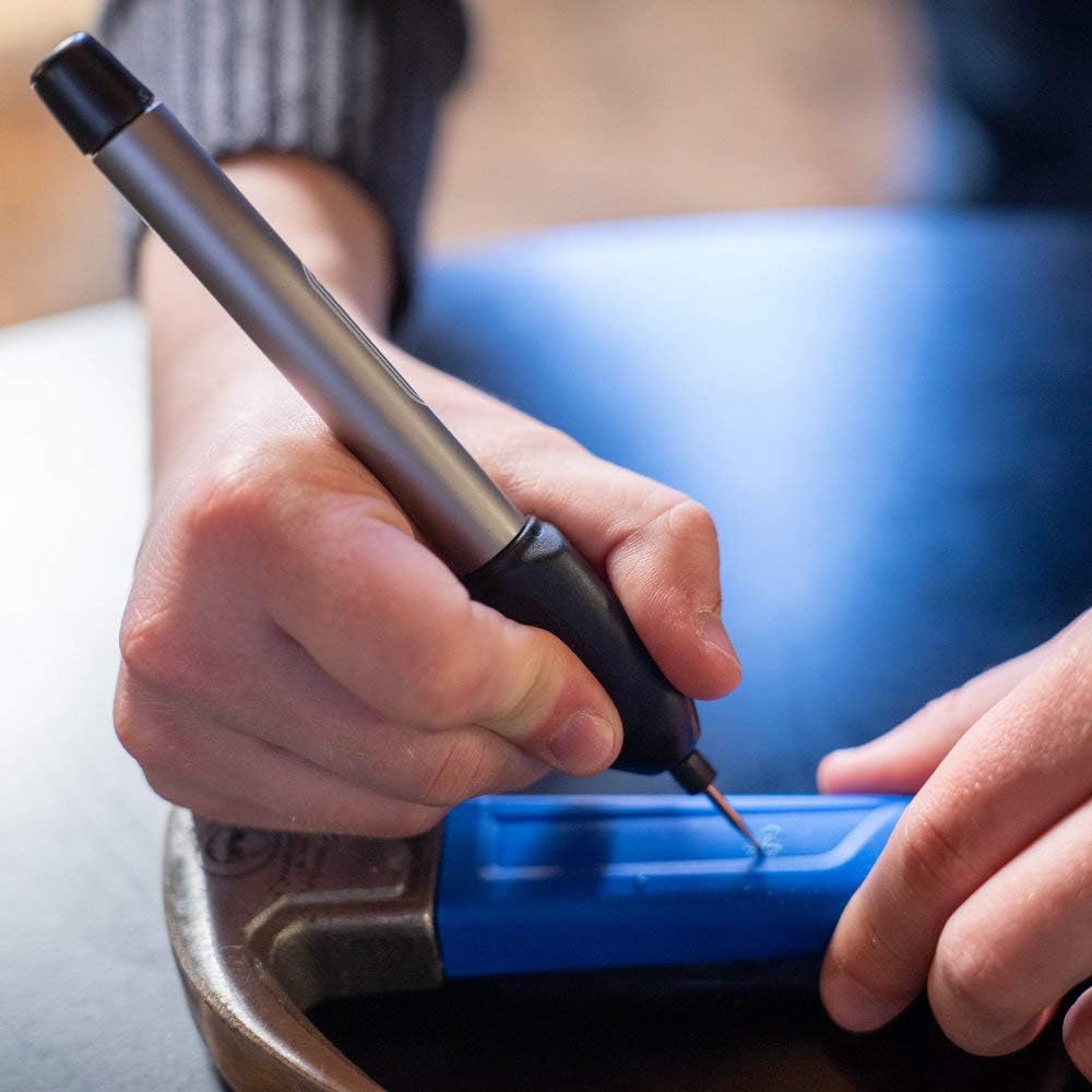 General Tools Cordless Engraving Pen for Metal - Diamond Tip Etching Tool for Engraving Toys, Sporting Goods, & Glass Gifts - Image 7