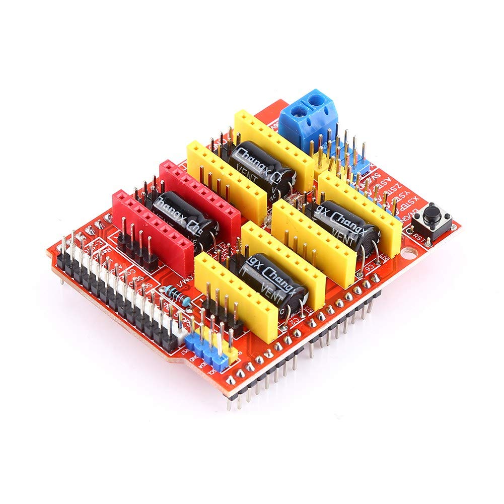 Jeanoko DC 12V to 36V CNC Shield Expansion Board+4Pcs A4988 Stepper Motor Driver for Engraver 3D Printer Additive manufacturing products - Image 4