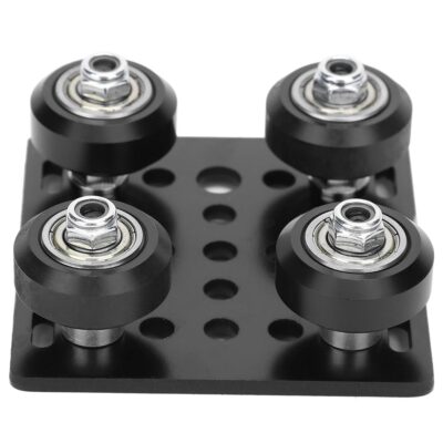 V Type Gantry, V Slot Gantry Plate,V Wheel with Plate for 3D Printer Accessories Aluminum EU Standard 2020, additive Manufacturing Products