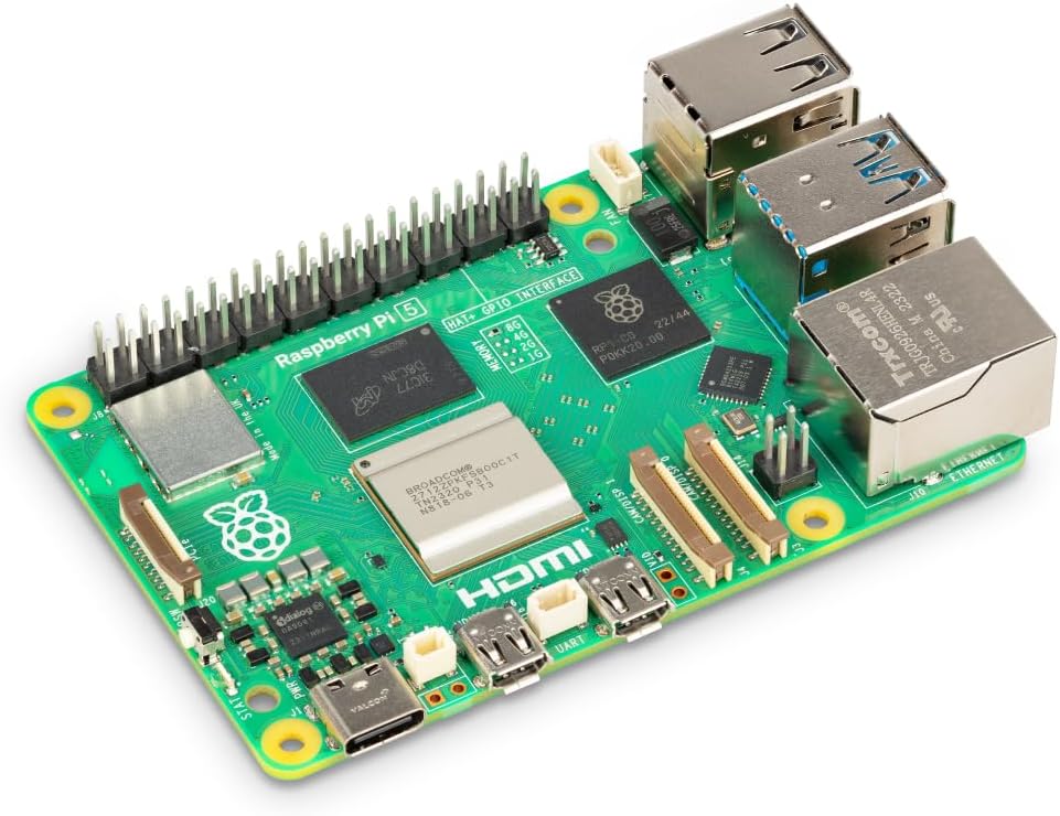Raspberry Pi 5, Single Board Computer, 4GB RAM, 2.4GHz 64-bit Quad-core Arm Cortex-A76 Processor, Bluetooth 5.0, BLE Wireless - Image 2