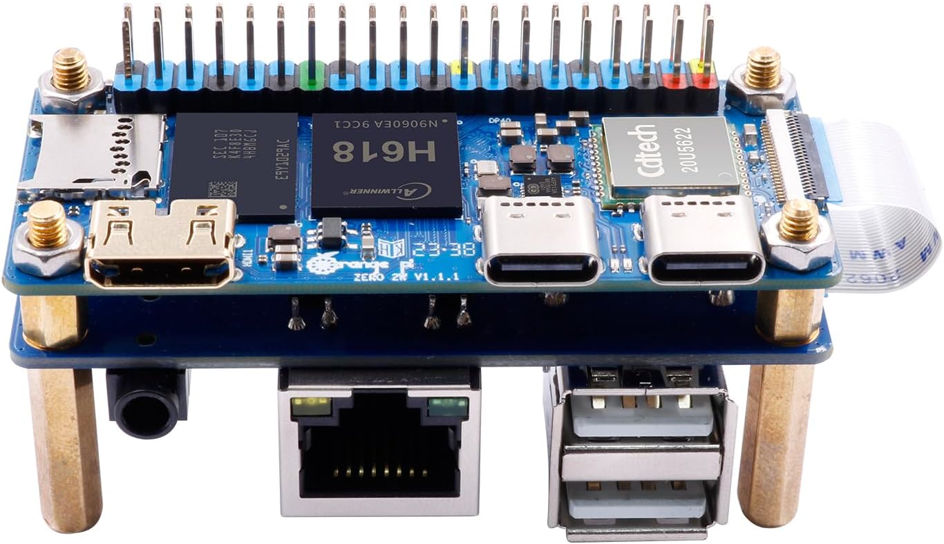 Orange Pi Zero 2W Expansion Board, 24Pin Connector Interface Board for OPi Zero 2W Development Mini PC Board Single Board Computer (Zero 2W EB) - Image 5