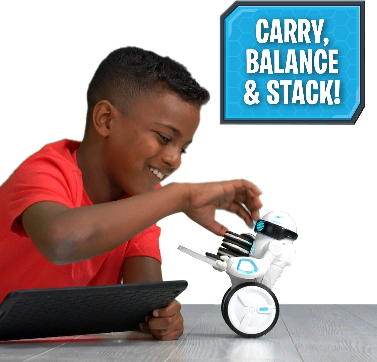 WowWee MiP Arcade - Interactive Self-Balancing Robot - Play App-Enabled or Screenless Games with RC, Dancing & Multiplayer Modes - Image 4