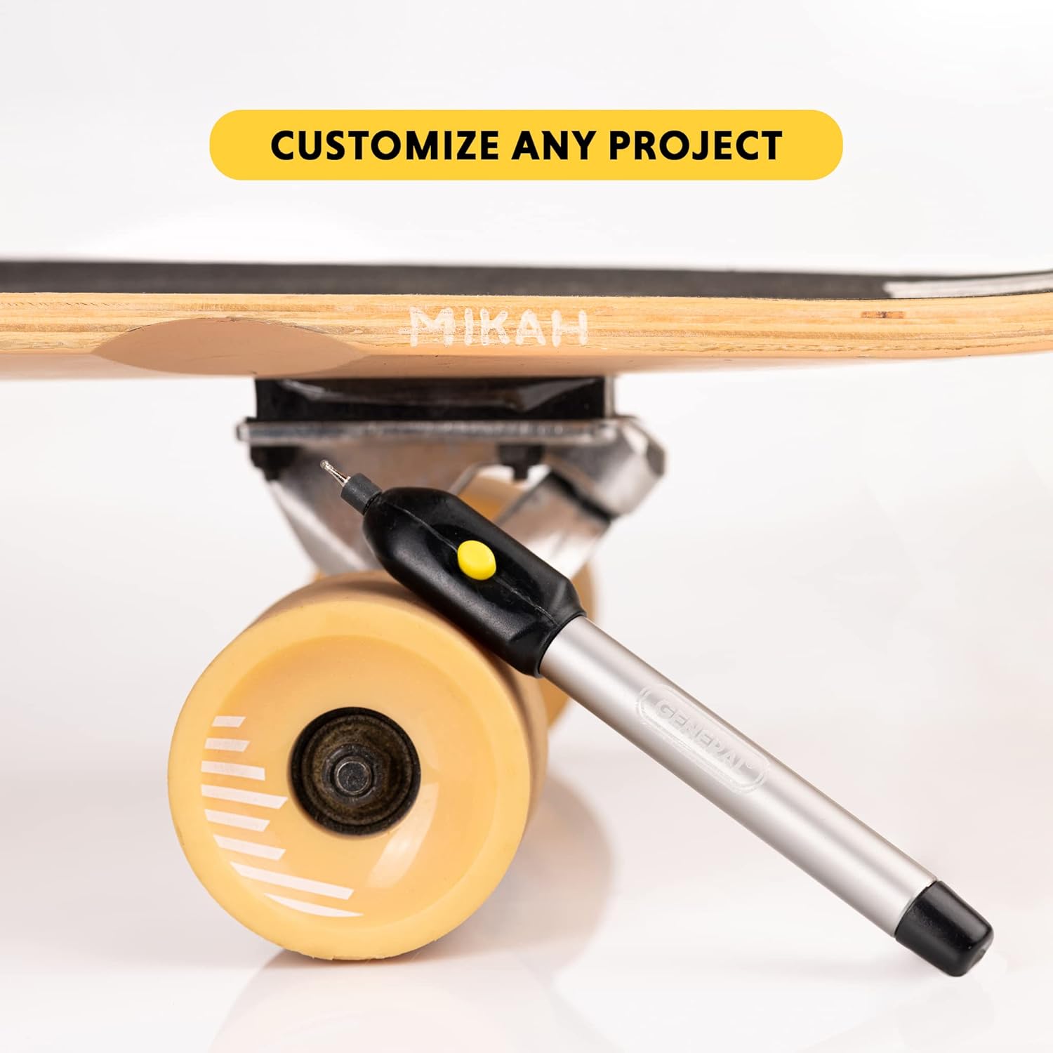 General Tools Cordless Engraving Pen for Metal - Diamond Tip Etching Tool for Engraving Toys, Sporting Goods, & Glass Gifts - Image 5