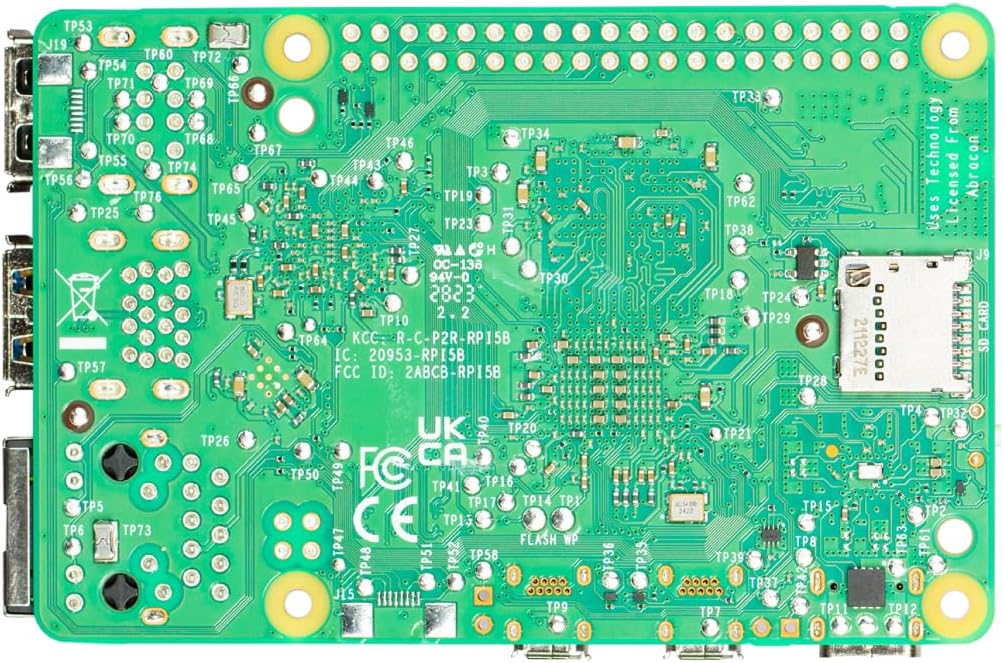 Raspberry Pi 5, Single Board Computer, 4GB RAM, 2.4GHz 64-bit Quad-core Arm Cortex-A76 Processor, Bluetooth 5.0, BLE Wireless - Image 3