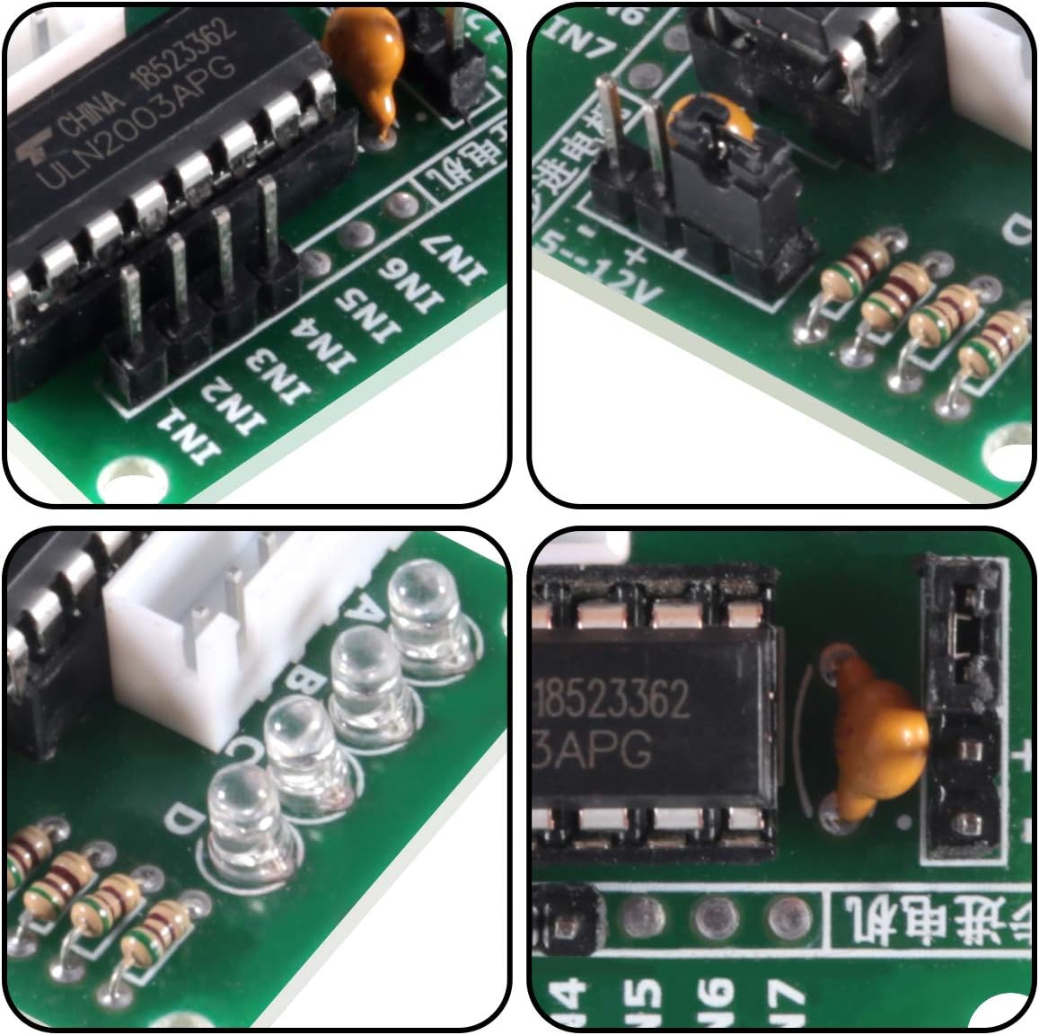 6 PCS 28BYJ-48 ULN2003 5V Stepper Motor + ULN2003 Driver Board - Image 5