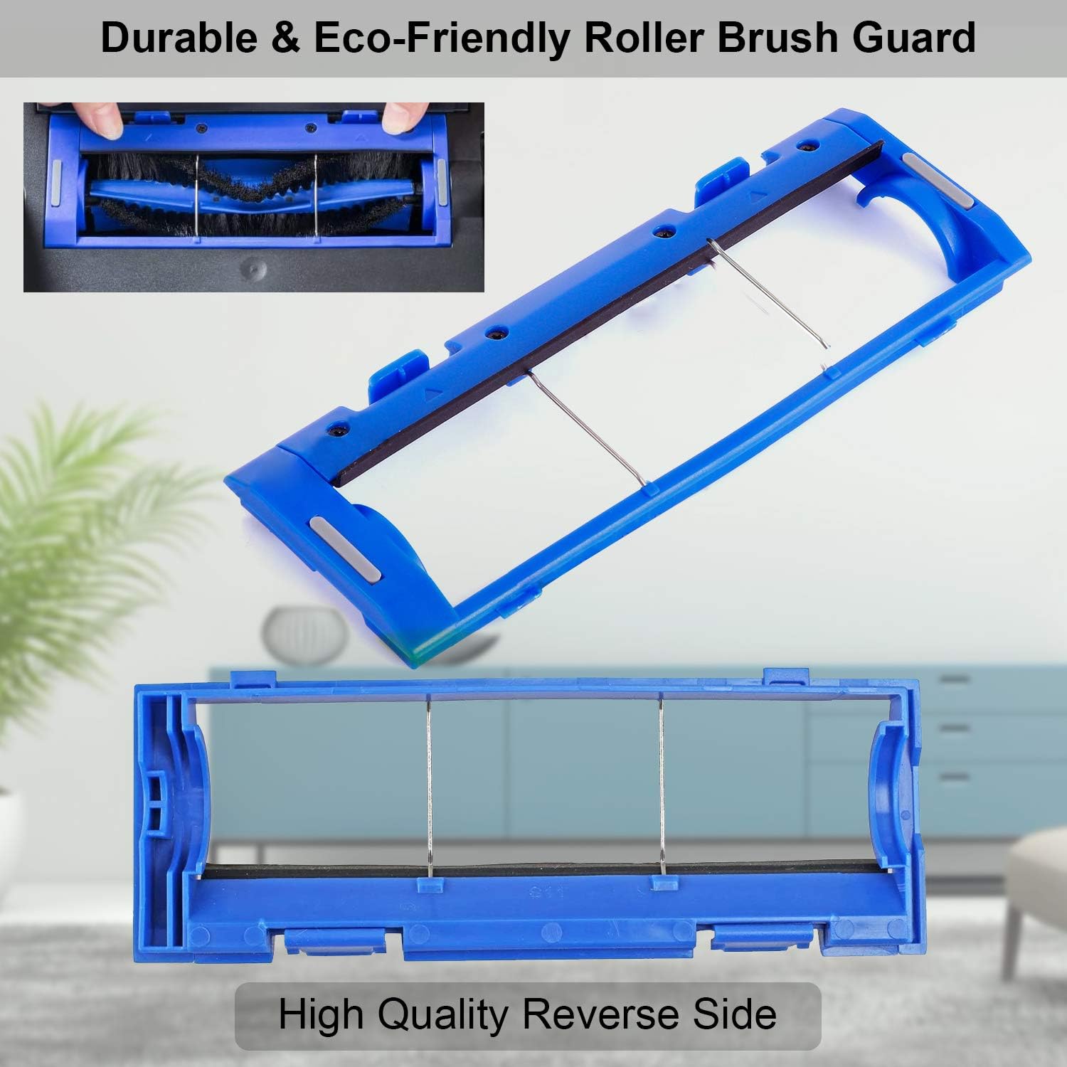 Replacement Parts Kit for Eufy RoboVac 11S, RoboVac 30, RoboVac 30C, RoboVac 15C, RoboVac 12, RoboVac 35C, Robotic Accessories,8 Filters,8 Side Brushes,1 Main Brush,1 Pre Filter,1 Rolling Brush Guard - Image 6