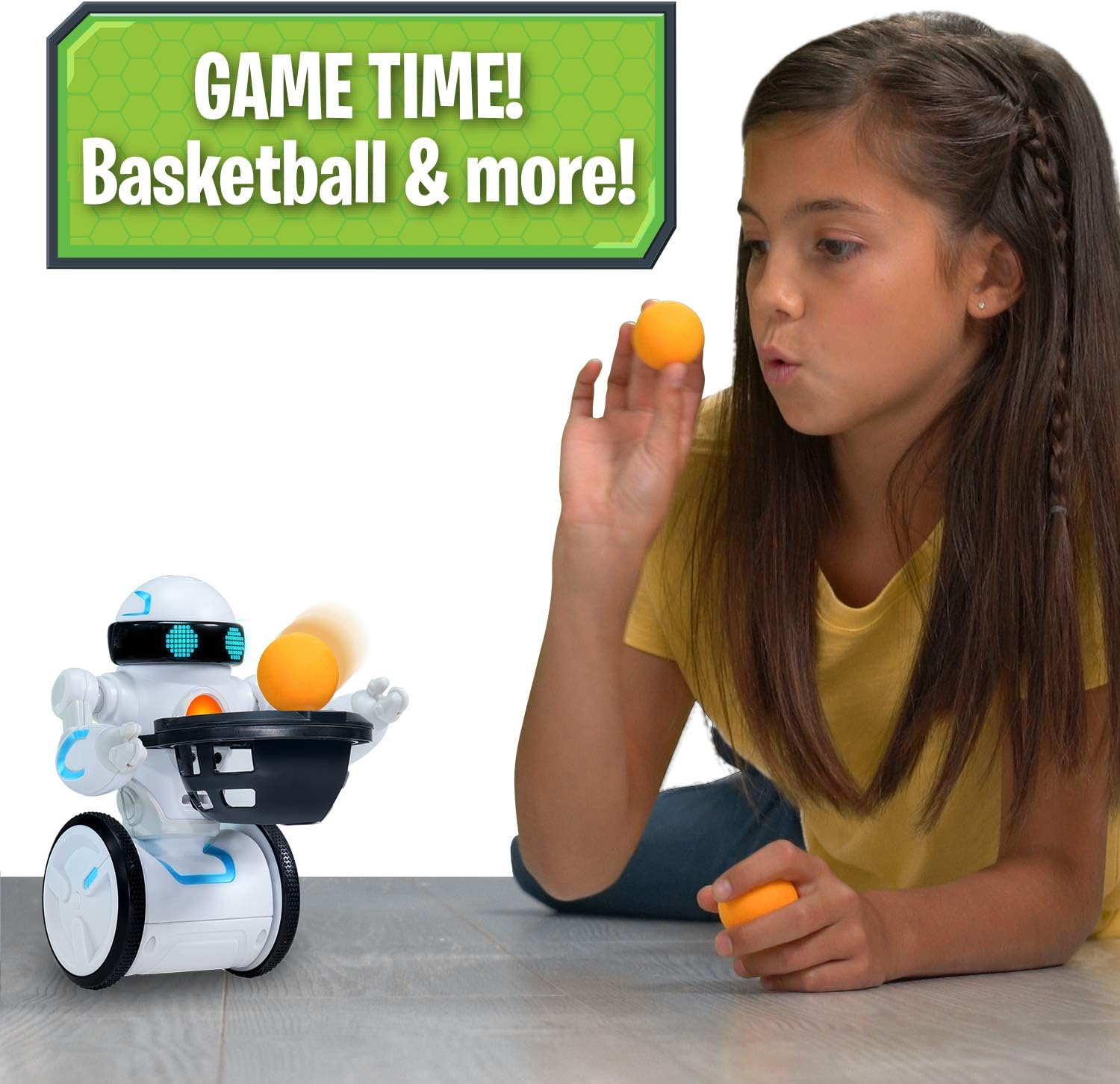 WowWee MiP Arcade - Interactive Self-Balancing Robot - Play App-Enabled or Screenless Games with RC, Dancing & Multiplayer Modes - Image 3