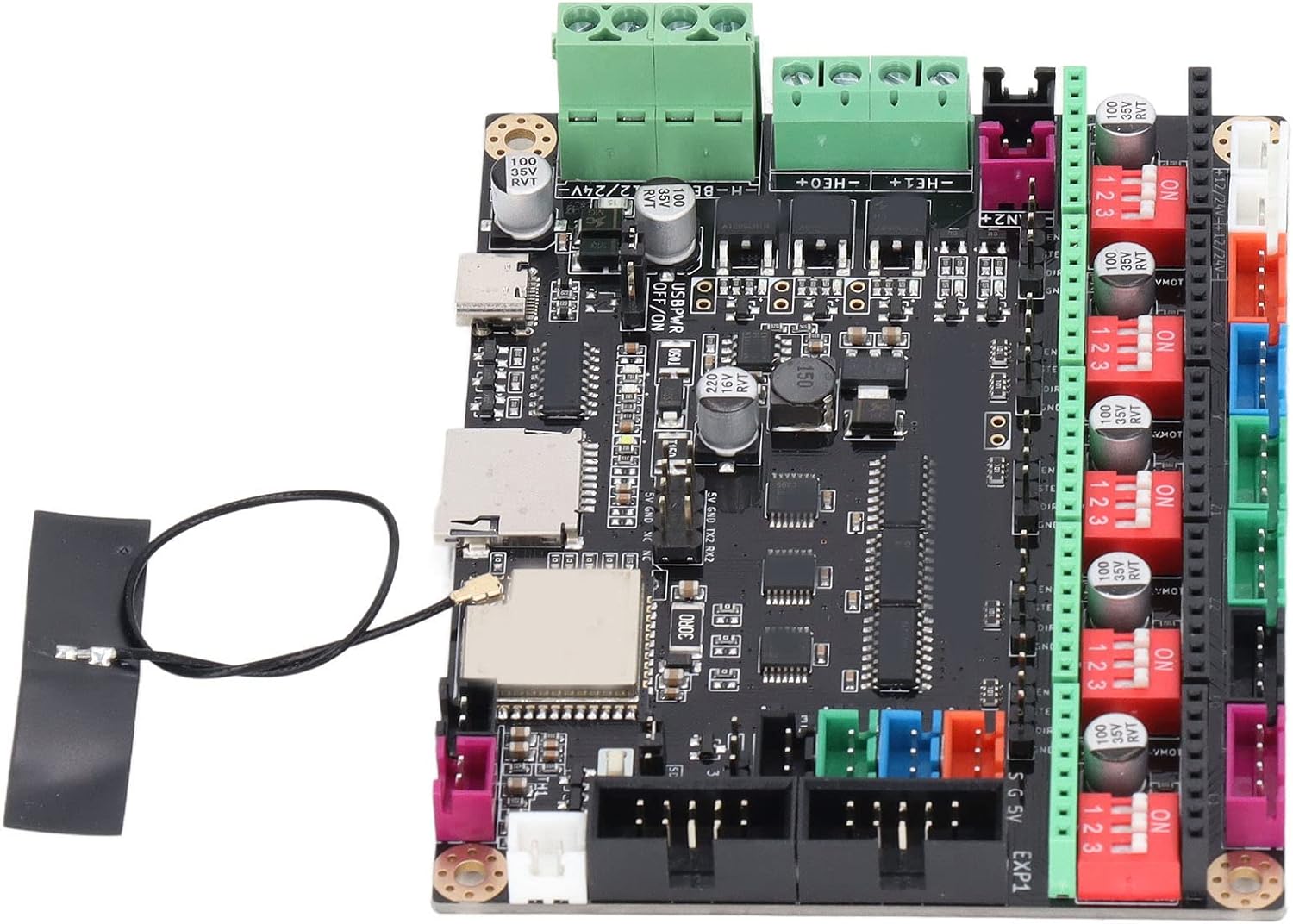 ESP32 3D Printer Motherboard 3D Printer Control Board ESP32 3D Printer Motherboard 32 Bit Control Board Additive Manufacturing Products Accessories