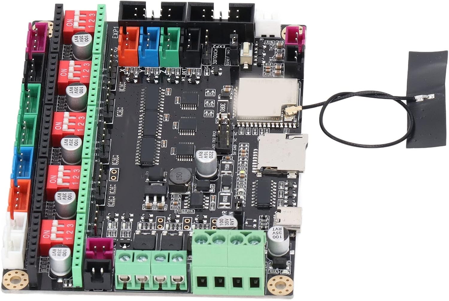 3D Printer Motherboard, Esp32 3D Printer Motherboard 32 Bit Control Board Additive Manufacturing Products Accessories with 8m Byte Chip - Image 7