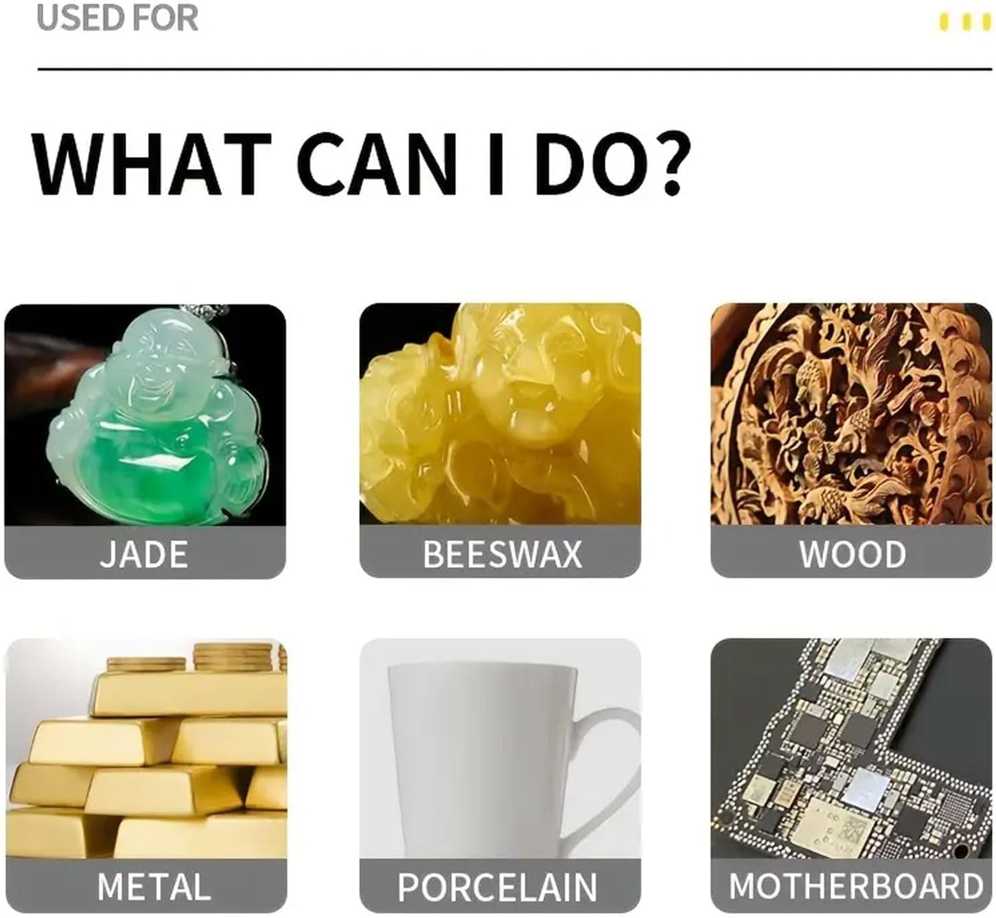 USB Electric Engraving Tool Kit, For Manicure Carving Wood Metal Stone Plastic Jewelry Glass Etching - Image 5