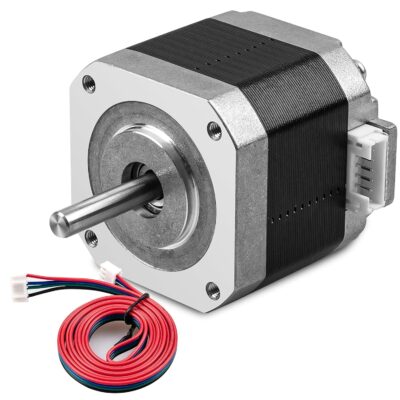 Nema 17 Stepper Motor 1.5A 40N.cm (56oz.in) 1.8 Degree 1m Cable, High Torque Stepper Motor for DIY CNC and 3D Printing Projects