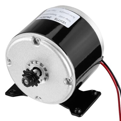 Small Brushed Permanent Magnet Electric Motor for E Scooter Drive Speed Control 24V 350W 3000RPM