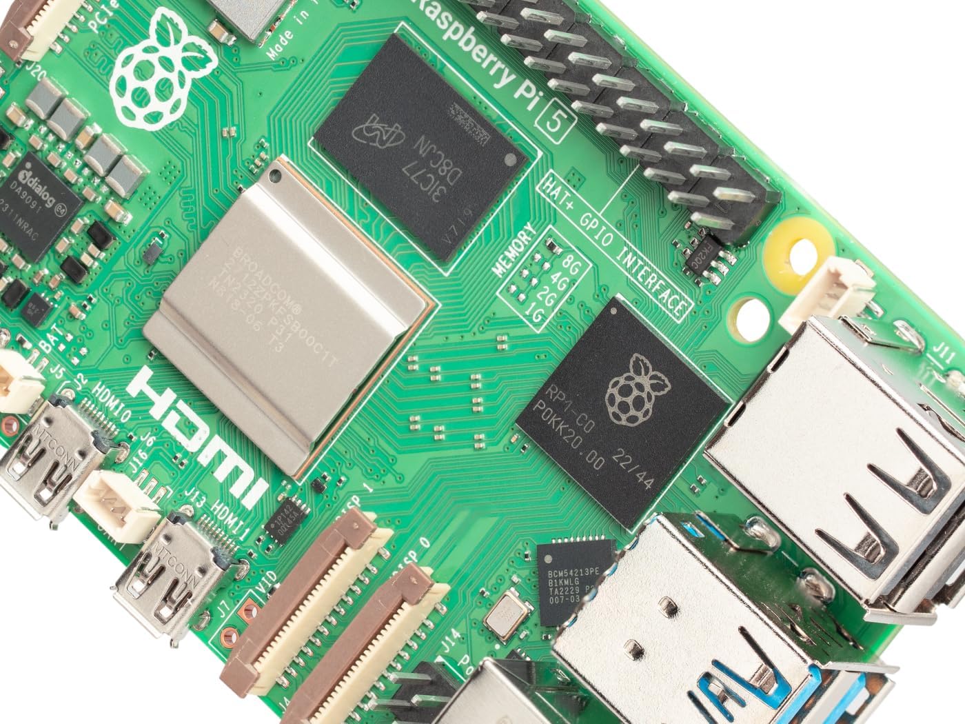 Raspberry Pi 5, Single Board Computer, 4GB RAM, 2.4GHz 64-bit Quad-core Arm Cortex-A76 Processor, Bluetooth 5.0, BLE Wireless - Image 5