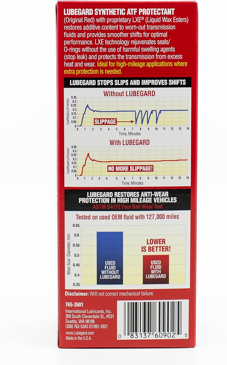 Lubegard 60902 Automatic Transmission Fluid Protectant, 10 oz - Image 3