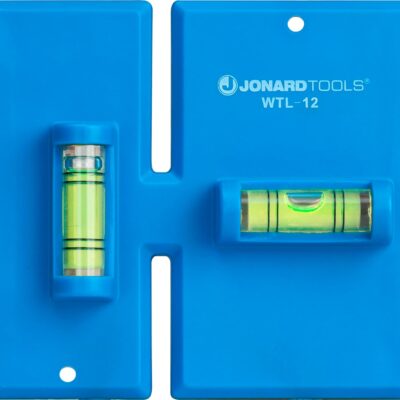 Jonard Tools WTL-12, Wall Box Template and Level for Old Work Electrical Boxes,Blue