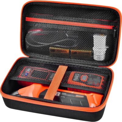 ALKOO Case Compatible with Klein Tools ET310 AC Circuit Breaker Finder and Integrated GFCI Outlet Tester, with Mesh Pocket Inside for Accessories (Black)