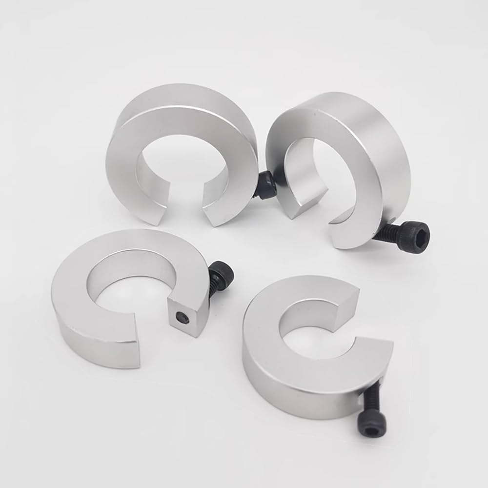 4PCS SBR16 16mm Linear Rail Stop Collars Aluminum Alloy Shaft Limit Fixing Rings CNC Parts Tool Linear Rail Shaft Stop Collars - Image 4