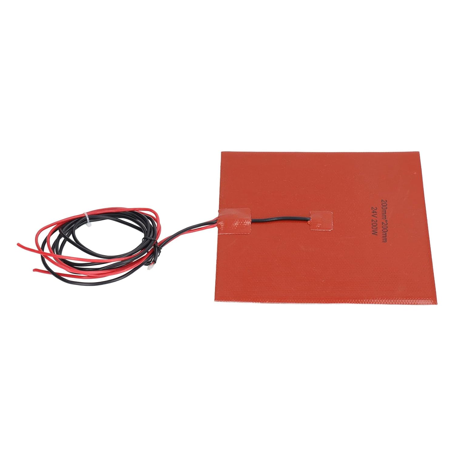 Silicone Heater Pad 200W 200x200mm Quick Heating up to 180℃ NTC 100K Thermistor for Ender 3 (DC24V) - Image 9