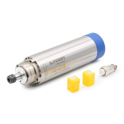 G-Penny 1.5KW ER11 65mm 110V/220vAC Air Cooled Spindle Motor 4pcs Bearings 24000rpm Wood Working Spindle Motor (220, Volts (AC))