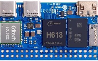 Orange Pi Zero 2W 2GB LPDDR4 Allwinner H618 Quad-core Cortex-A53 Single Board Computer with 16MB SPI Flash, Support WiFi and BT5.0, Development Board Run Android 12 TV/Debian/Ubuntu(Zero 2W 2G)