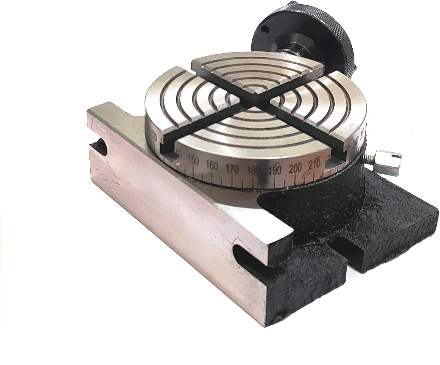 Assorts 4" Inches (100 mm) 4 Slots Regular Rotary Table for Milling Machines - Image 3