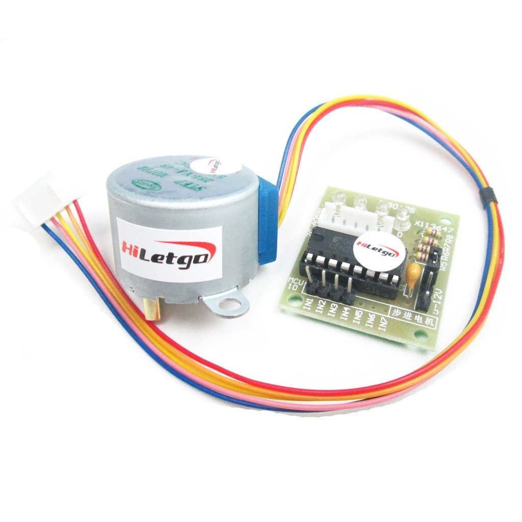 HiLetgo 5pcs ULN2003 28BYJ-48 4-Phase Stepper Motor with 5V Drive Board for Arduino PI PIC Raspberry Pi - Image 4