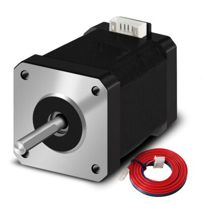 Nema 17 Stepper Motor 42x60mm 2.1A 2 Phase 4 Wires 1.8 Degrees with 1Meter Cable for 3D Printer Motors